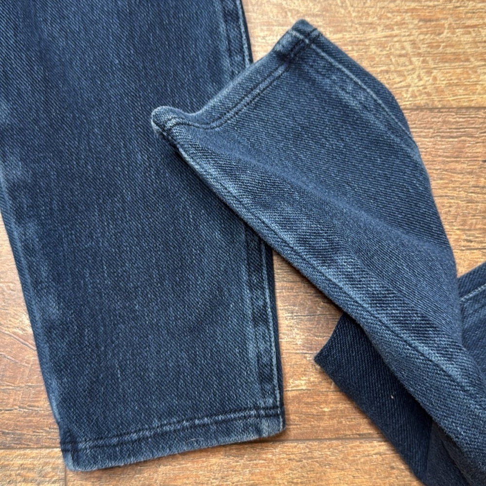Spanx dark faded washed blue skinny jeans size small - Picture 7 of 12
